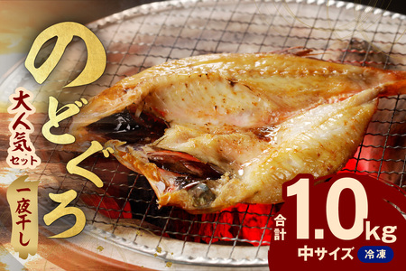 シーライフ のどぐろ一夜干し7～8枚で計1.0kg 「大人気セット」【005_2065】