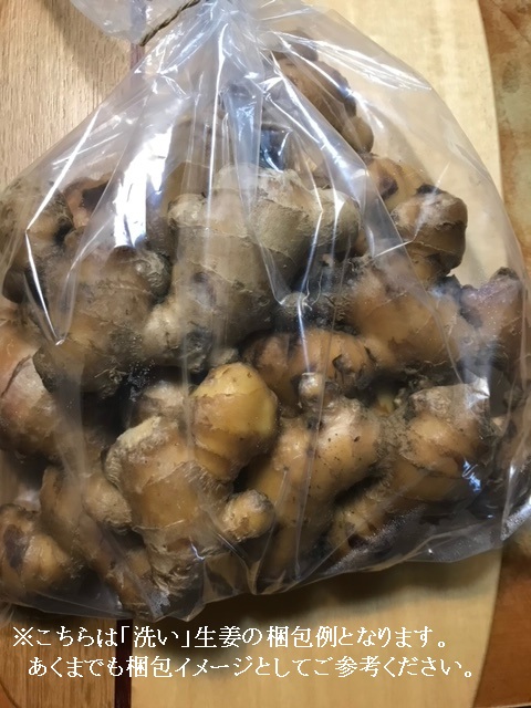 【先行受付】自然農 ひね生姜１kg（自然のままの土付き）親生姜 皮まで食べられる 甘酢漬け ガリ ショウガ【R00218】