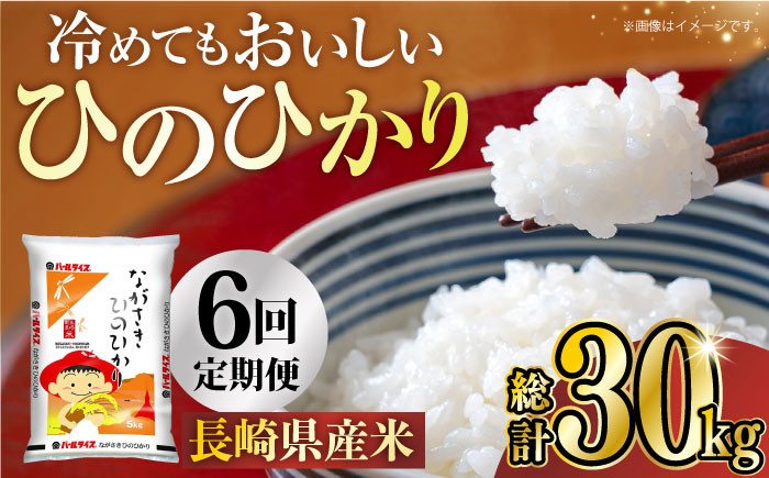 
            【6か月定期便】長崎県産米 ひのひかり 5kg×6回 長崎県/長崎県農協直販 [42ZZAA023] 米 お米 おこめ こめ コメ 白米 精米 ごはん ご飯 御飯 5kg 国産 定期便 長崎
          