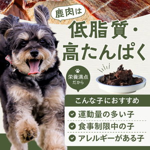 ペットフード Fuji鹿ジャーキー 堪能セット ジビエ 国産 手作り ペットフード