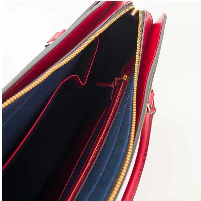 ふるさと納税 福岡市 FogliaA4ビジネスバッグ ダークブラウン SR004VC02 |  | 03