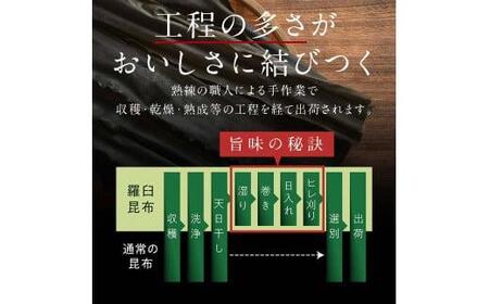 北海道知床羅臼産　羅臼昆布 天然 訳アリ 花折昆布450g(2枚入り×3パック)セット 生産者 支援 応援