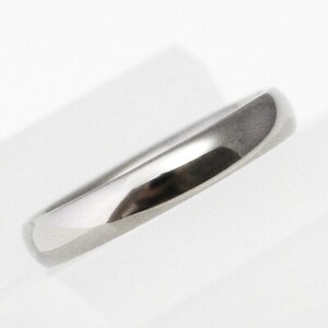 純チタン甲丸リング(幅3mm)11号【1642914】