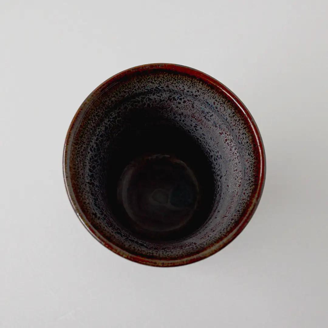 【燿彩窯変紫焔釉】湯飲み （小野寺裕司 作）