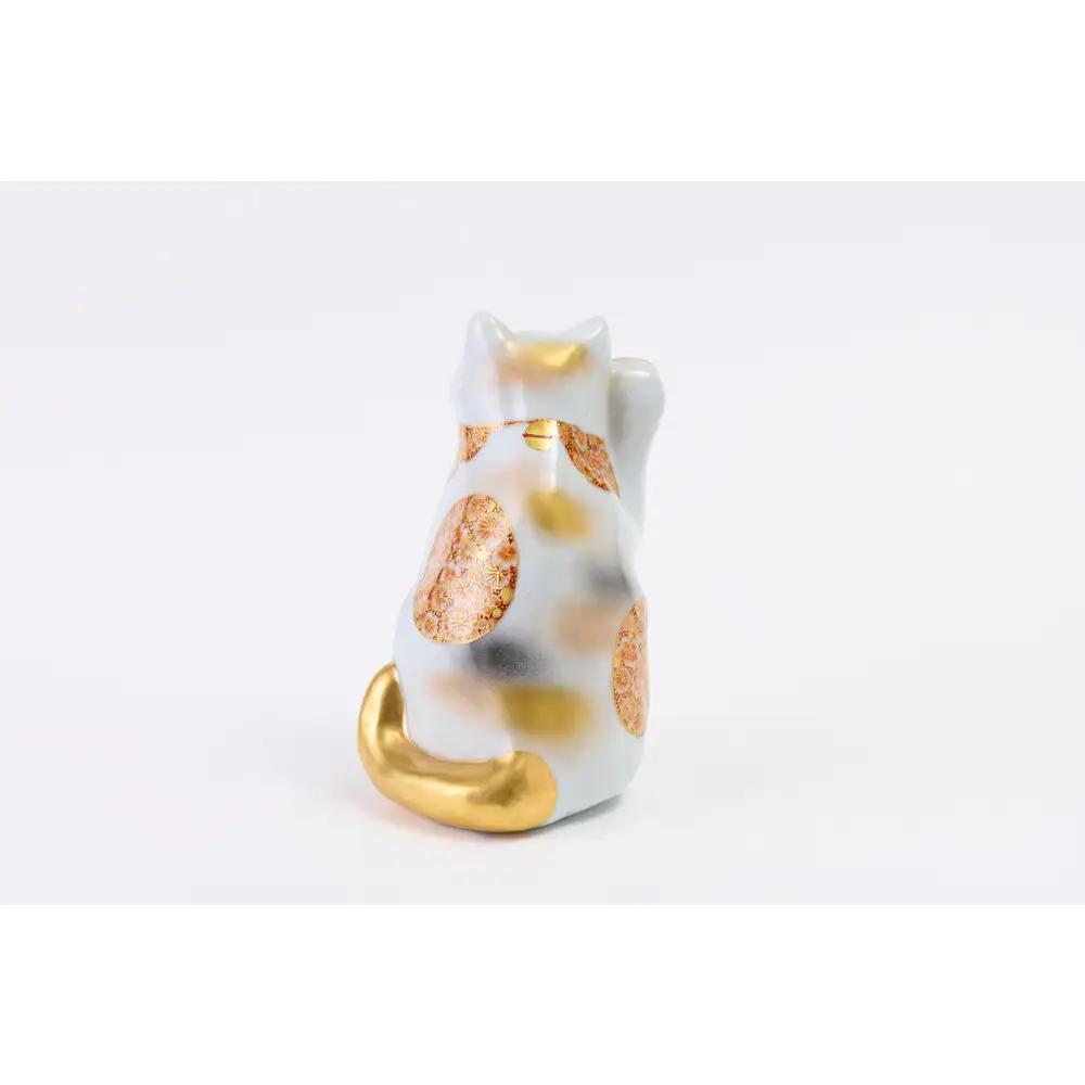 6号招き猫　金襴手