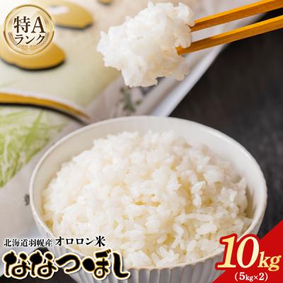 ふるさと納税 羽幌町 【2025年産】北海道羽幌産 オロロン米ななつぼし10kg(5kg×2セット)【0410702】