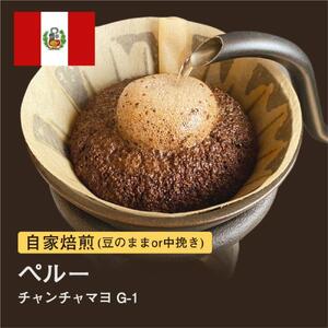【豆】#011 ペルー チャンチャマヨ オーガニック コーヒー豆 310g 自家焙煎 大山珈琲