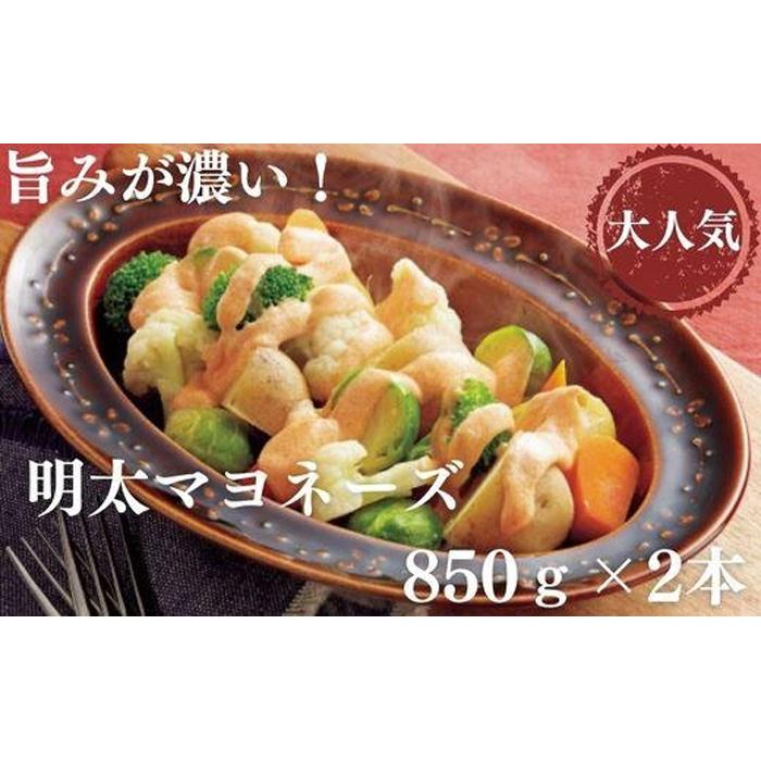 【ふるさと納税】明太マヨネーズ 850g×2本 (辛子明太子) | お取り寄せ グルメ おつまみ ご飯のお供 手土産 ギフト 明太マヨネーズ 辛子明太子 マヨネーズ 10000円 1万円