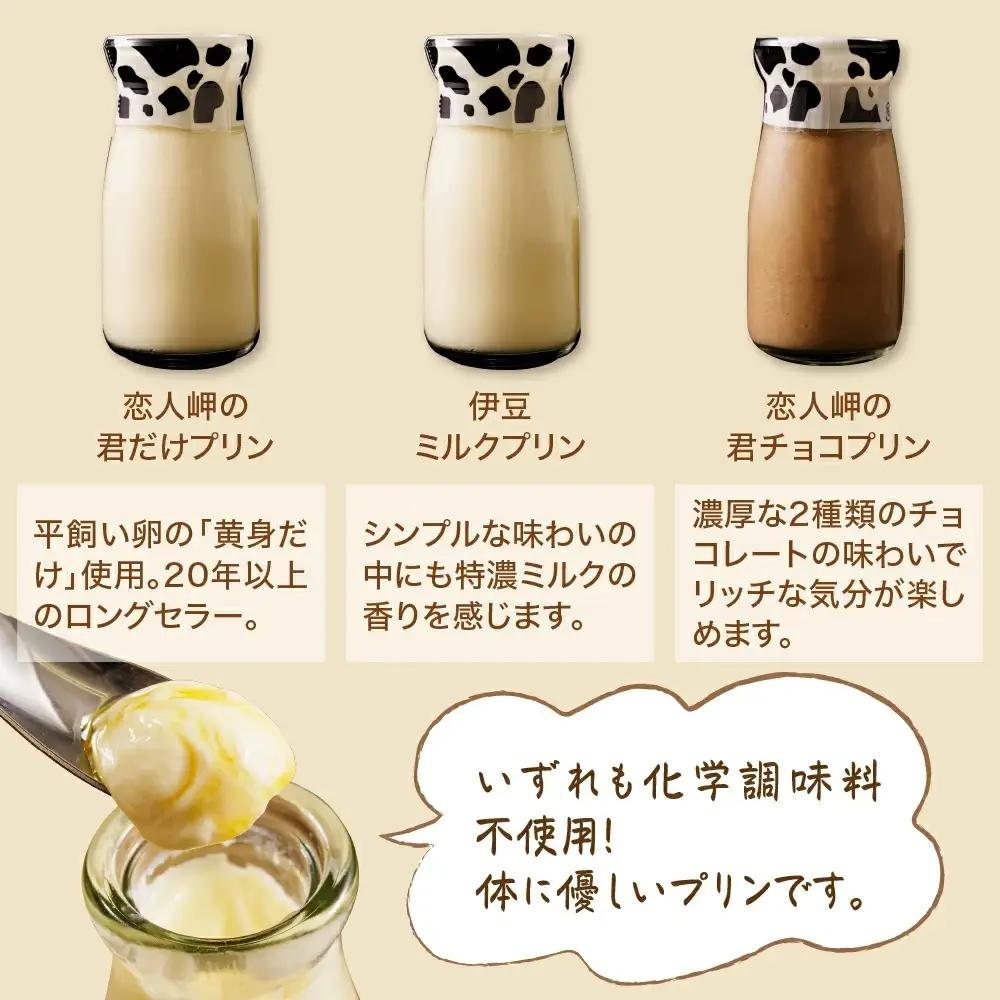大木乳業【プリン3種＆土肥びわパウンドケーキ＆牛乳＆コーヒー牛乳】セット