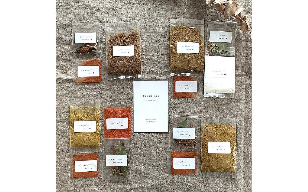 バターチキンカレースパイスキット4人分 合計4人分セット