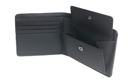 LUEGO Alabasta アラバスタ 二つ折り財布 小銭入れ付き （ブラック） F2Y-3265