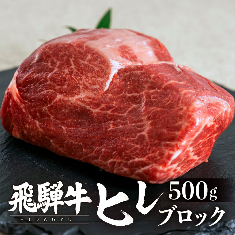 【ふるさと納税】【2027年3月発送】訳あり 飛騨牛 ヒレブロック500g 数量限定 ステーキ ステーキ肉 牛肉 ローストビーフ 牛肉 和牛 肉 赤身肉 国産牛 和牛 ブランド牛 高級 おすすめ 真空 黒毛和牛 BBQ 焼肉 キャンプ 飛騨市 国産 冷凍 [Q3007]