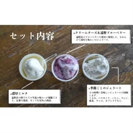 遠野酪農舎 ジェラート 130ml 12個 食べ比べ セット【配送不可地域：離島】【1500960】