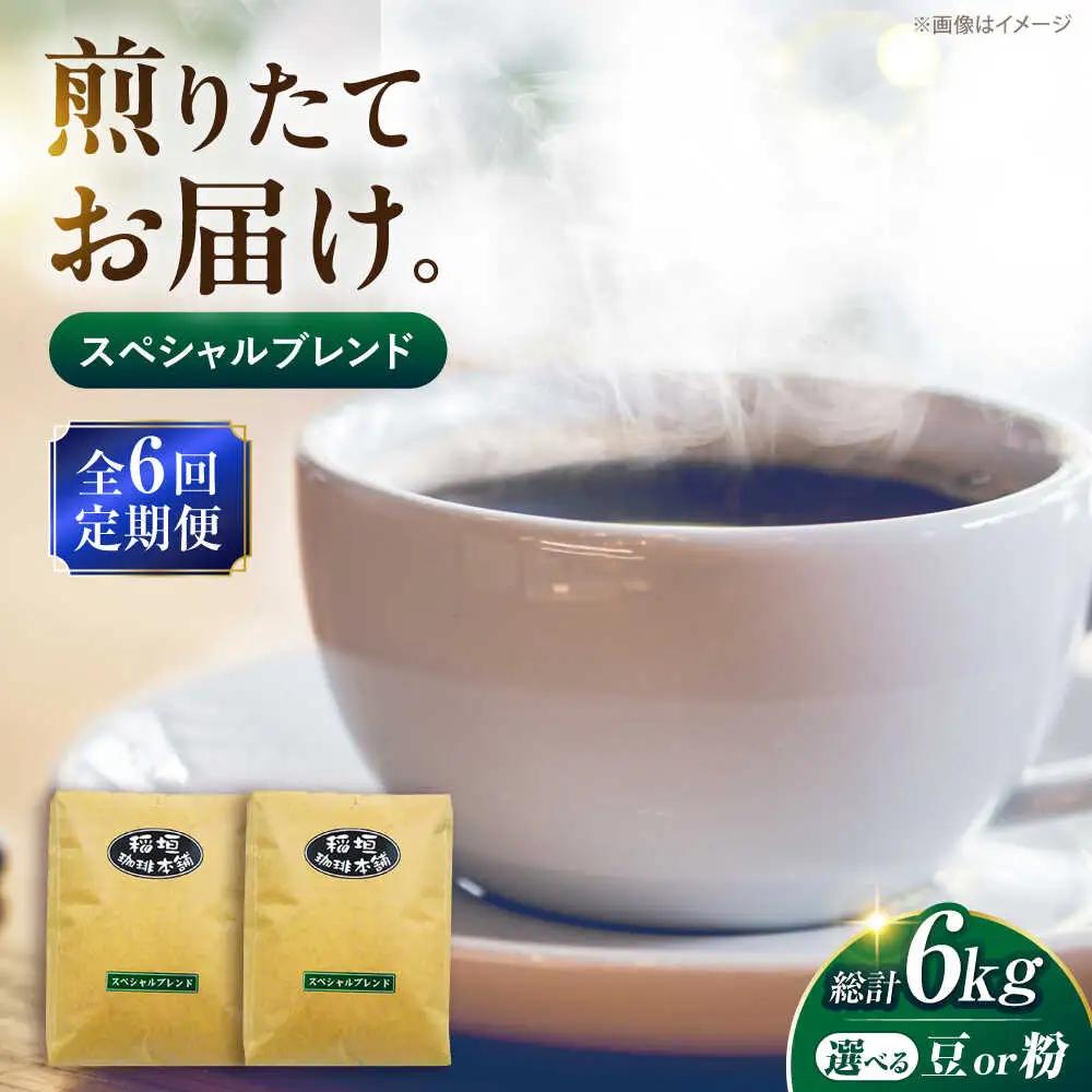 【全6回定期便】スペシャル ブレンド コーヒー 500g×2 中煎り VAS174 珈琲 コーヒー