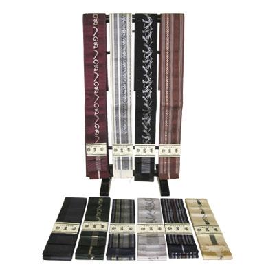 ふるさと納税 筑前町 博多織　男帯【朱子受紋様】