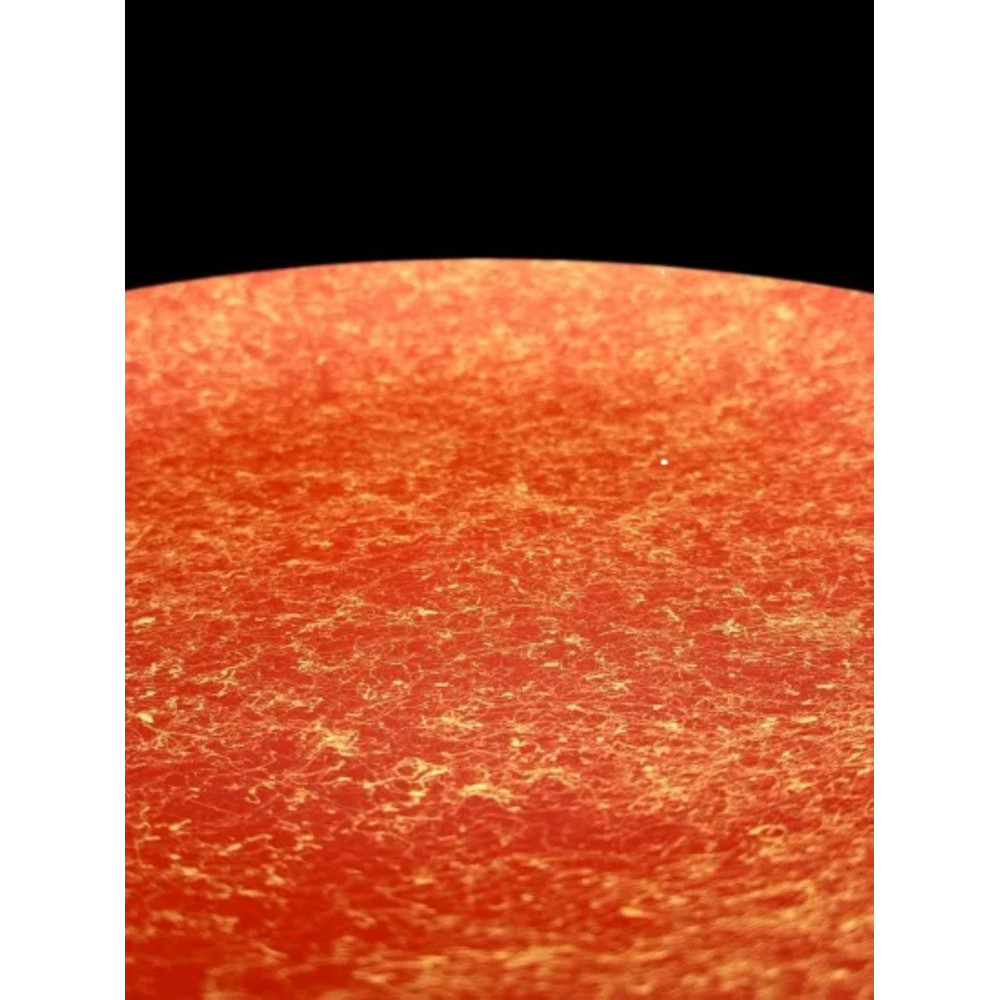 フラットプレート（D）乱糸（マット仕上げ）本朱［NF106］