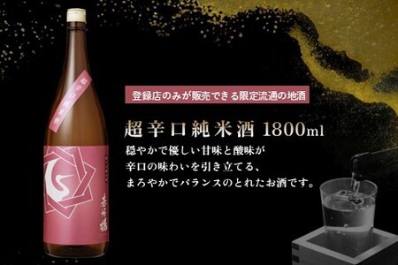 基峰鶴 純米吟醸山田錦と基峰鶴 超辛口純米酒 1800ml 各1本【日本酒 純米吟醸 純米酒 地酒 酒 限定流通のお店 山田錦 辛口 超辛口 限定 飲み比べ フルーティー 贈り物 お祝い 登録店】 B