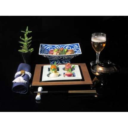 有田焼 ちょっとのせ有田焼四品盛染付手描き 松華堂 A11-27_イメージ2