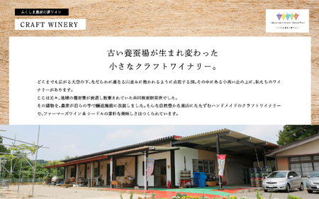 幻のシードル・スパークリングワインセット 500ml ×3本【ふくしま農家の夢ワイン】