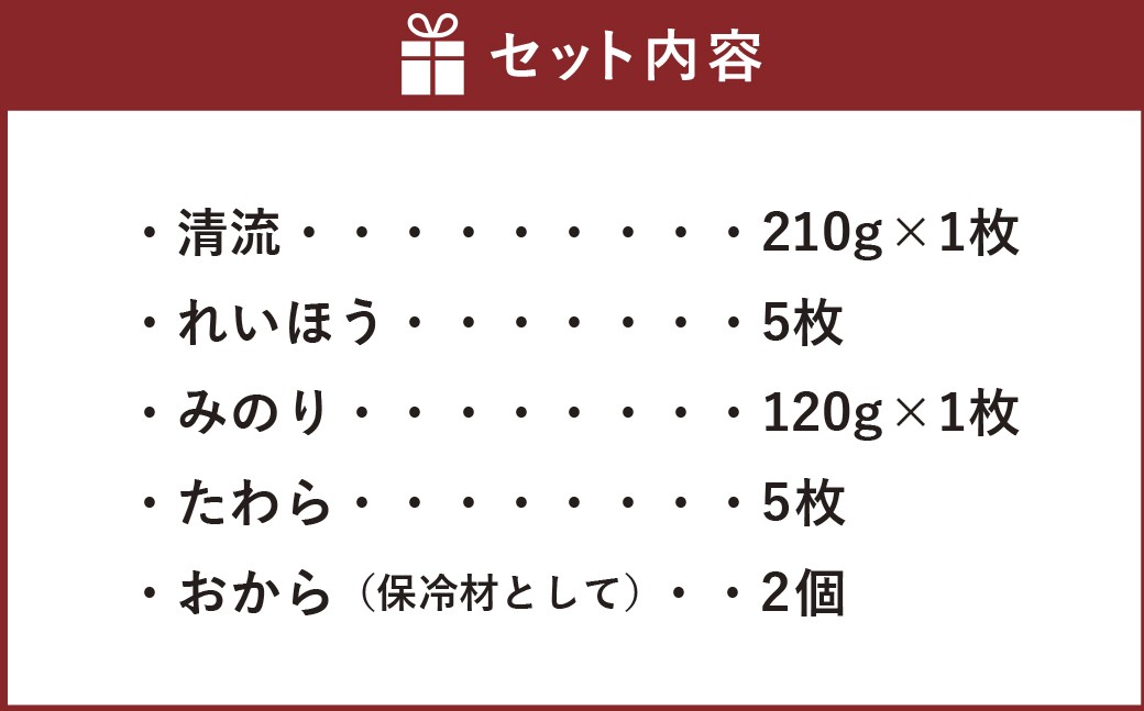 国産大豆100％伝統のみのぶゆば セット
