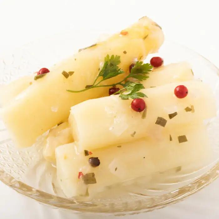 喜茂別産 ホワイトアスパラガス ピクルス 900g 以上 野菜 冷蔵配送 産地直送 北海道 [AJAJ009]