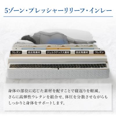 ふるさと納税 豊川市 【Sealy】マスターピース プレミアムEPT マットレス(セミダブル) |  | 01