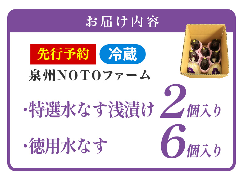 【先行予約】特選 無添加 水なす漬け 徳用水ナス セット【食べ比べ 新鮮 野菜 泉佐野産 茄子 やさい TONOファーム 高評価 数量限定】 G1099