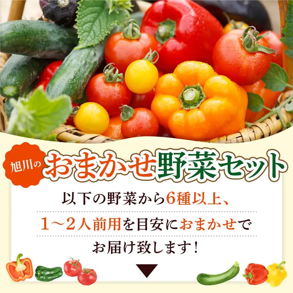 【先行予約】旭川のおまかせ野菜セット(6種以上)(2026年7月下旬発送開始) 野菜セット _05908