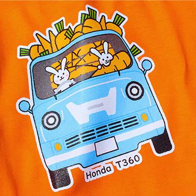 ふるさと納税 日出町 T360 Tシャツ(キッズ)【110サイズ　オレンジ】 |  | 02