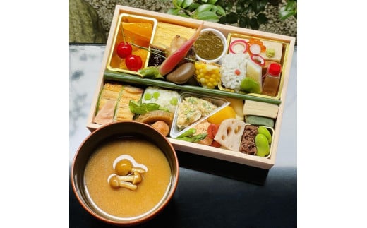 【祇園丸山】初夏の特製弁当 -建仁寺-（一人前）［ 京都 祇園 料亭 名店 ミシュラン 京料理 和食 お取り寄せ 送料無料 ふるさと納税 ］