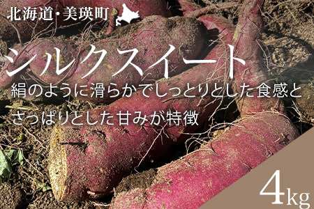 さつまいも シルクスイート 4kg サツマイモ 黒木農場