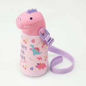 ダイカットステンレスボトル　ハッピー＆スマイル　638244　9-115