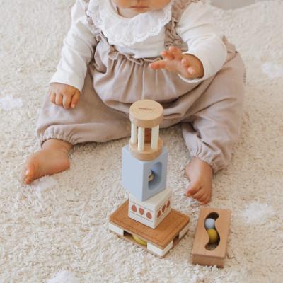 ふるさと納税 三木市 HOPPL(ホップル)スタッキングボックストイ　いちご(奏でるつみき) |  | 03