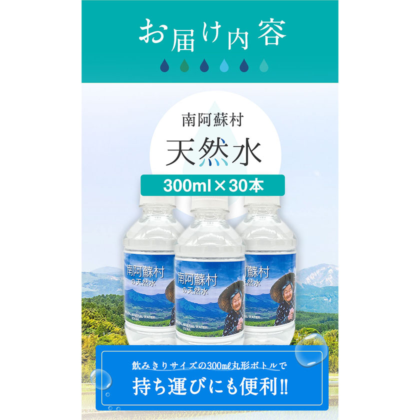 天然水 300mlボトル×30本(かなばあちゃんラベル)ハイコムウォーター《30日以内に出荷予定(土日祝除く)》水---sms_hcmkbl_30d_23_13000_30i---