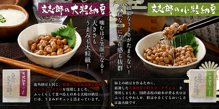 ランボッケセット（鮭節・鹿角・大粒・小粒・黒豆の5種）豆の文志郎 高級 お取り寄せ 北海道産 納豆