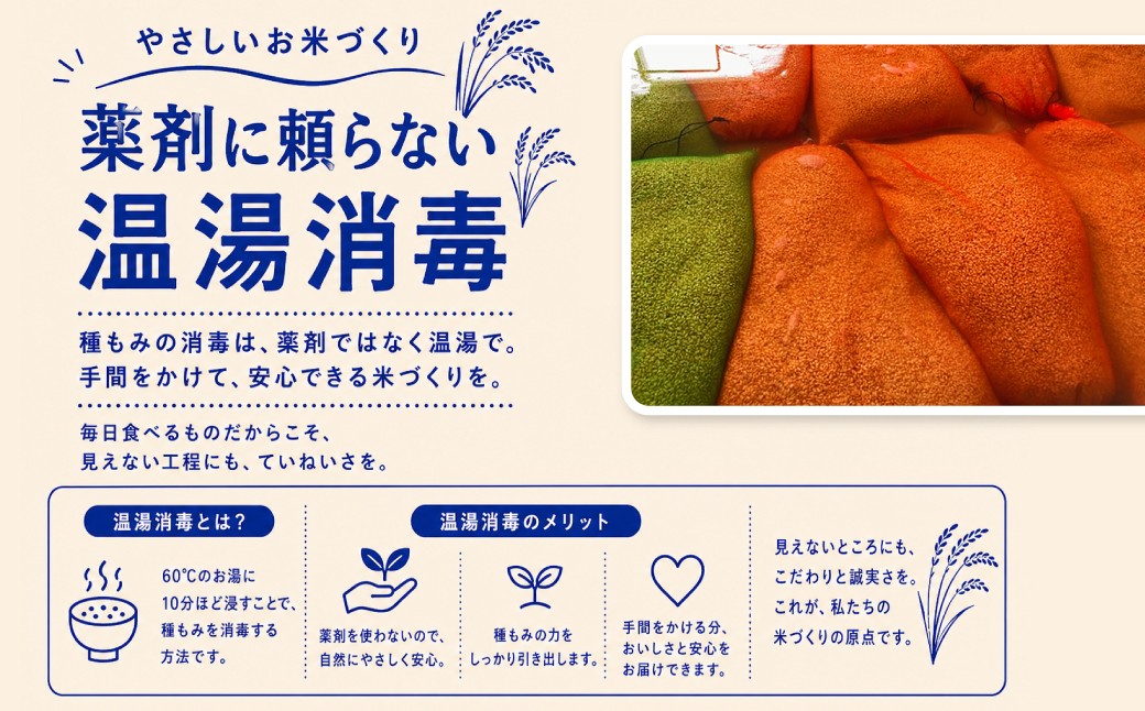 令和8年産の新米 宮代町のコシヒカリ「村そだち」をご賞味ください