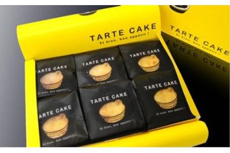 お菓子屋豆畑のとろけるチーズタルト6個入り AY30