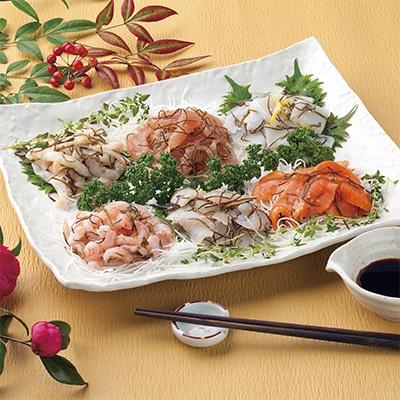 ふるさと納税 高岡市 すぐ食べられる昆布じめ刺身詰め合わせ6種×3セット |  | 01