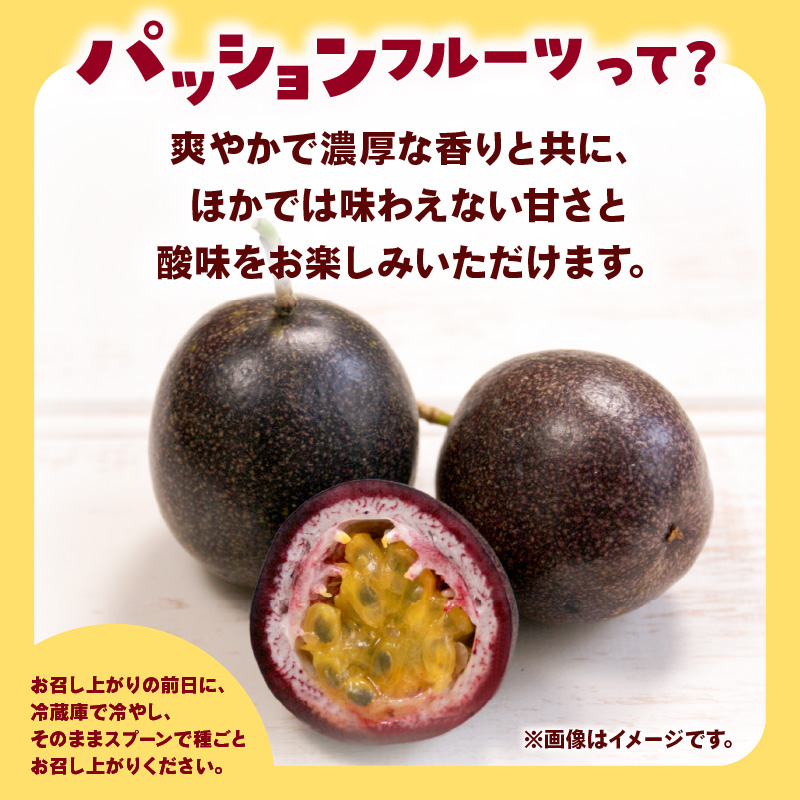 【2025年先行予約】えみちゃん農園 【訳あり】パッションフルーツ（12個入り）　C008-010