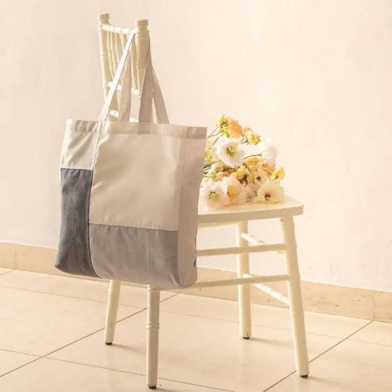 eterble patchwork Bag／エターブルパッチワーク バッグ サンド