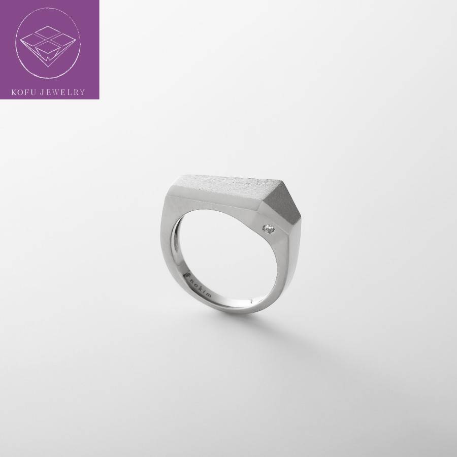 ＜nokim＞K14WG ダイヤモンド リング kado　diamond ring KNR-1WG