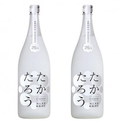 ふるさと納税 喜界町 奄美黒糖焼酎「たかたろう」25%1800ml×2本セット