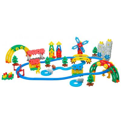 ふるさと納税 足利市 学研ニューブロック　プラレールと遊ぼう!ジオラマデラックスセット |  | 03