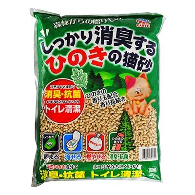 ふるさと納税 日高村 森林からの贈りもの しっかり消臭するひのきの猫砂 7L×6袋