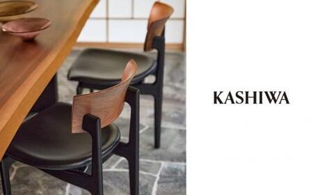 【KASHIWA】CHIC(シック) サイドチェア (座面:革/黒) ダイニングチェア 飛騨の家具 椅子 木製 人気 おすすめ 新生活 一人暮らし 国産 柏木工 TR4113