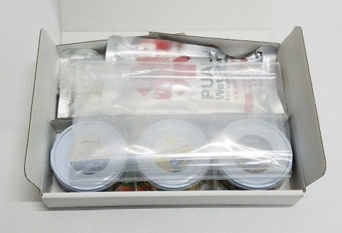 ［1110］▼家庭・オフィス防災／温めて食べるグルメ缶詰3缶／アウトドアやプチギフトにも！