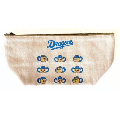 ふるさと納税 大垣市 【中日ドラゴンズとのコラボアイテム】のこり染×ドアラポーチ　さくら