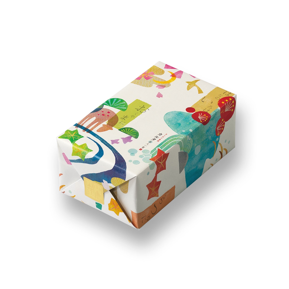 カルタ百人一首 化粧箱 (小) (袋数の目安：約50袋)｜京都 あられ おかき 人気 おすすめ おいしい グルメ 食べ比べ 詰め合わせ セット お取り寄せ ふるさと納税 [1589]