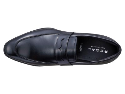 ビジネスシューズ リーガル REGAL 22ALBCM ローファー ブラック クールマックス使用 盛岡市産モデル 革靴 紳士 靴 紳士靴 黒 ファッション メンズ 国産 フォーマル 日用品 25.5c