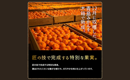 青島三ヶ日みかん 本貯蔵 「誉れ」  L 約4kg （約28個）みかん ミカン フルーツ 果物 静岡 浜松市